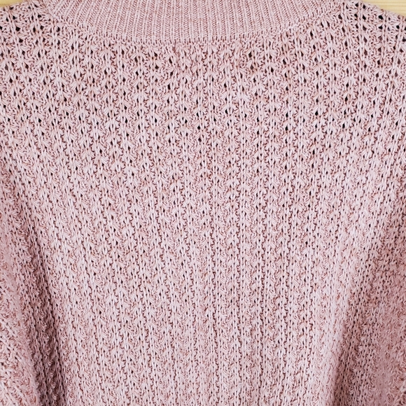 Universal Thread Light‎ Pink Knit Crew Neck Sweater Size Large - Picture 6 of 6